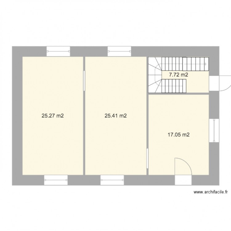 GIRERD Josette. Plan de 0 pièce et 0 m2