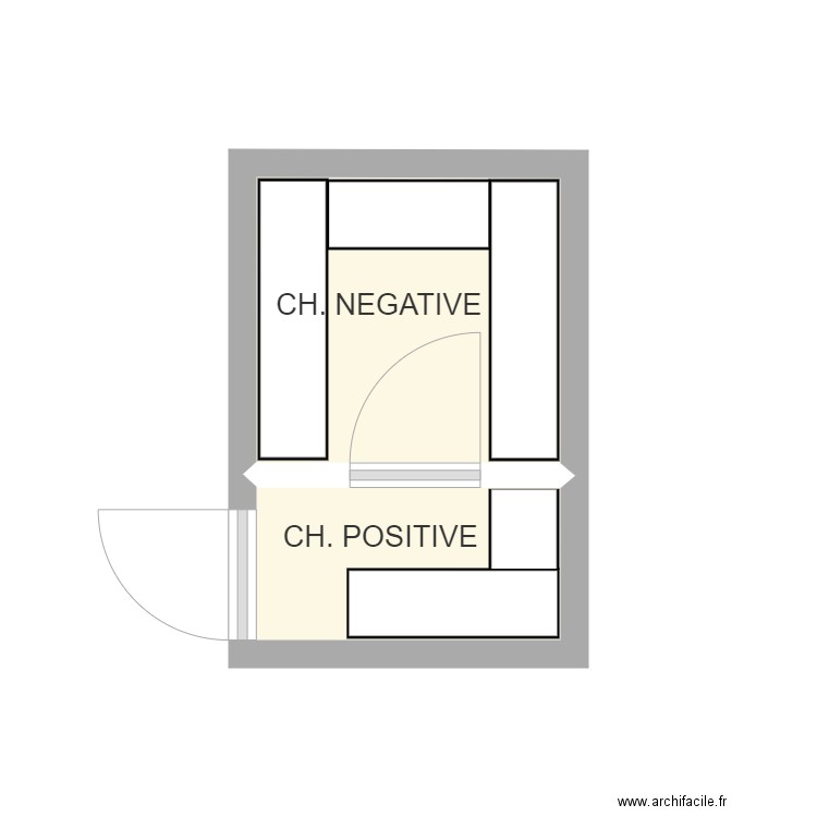 CHAMBRE FROIDE. Plan de 0 pièce et 0 m2