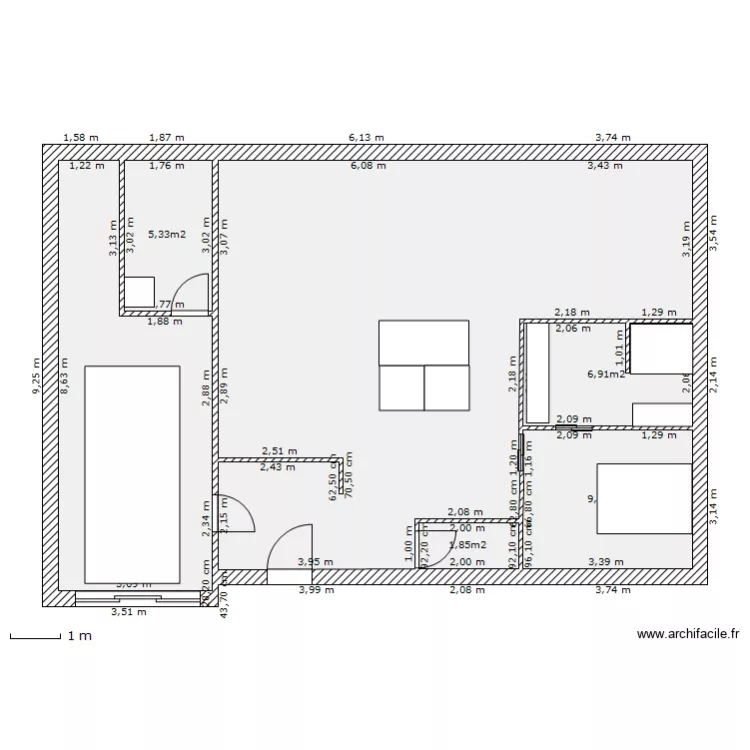 Douzy 4 . Plan de Douzy 4 . Plan de
