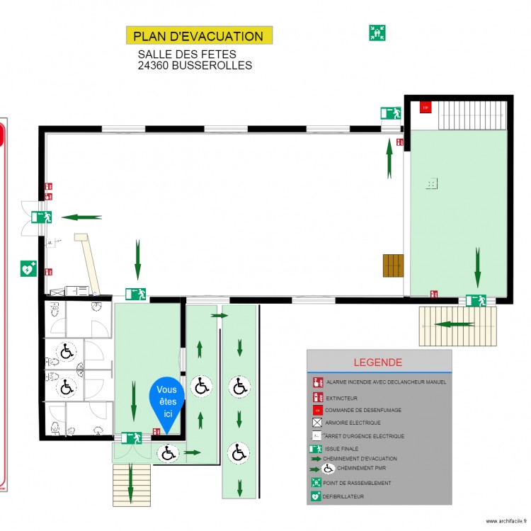 BUSSEROLLES SDF bis 1. Plan de 0 pièce et 0 m2