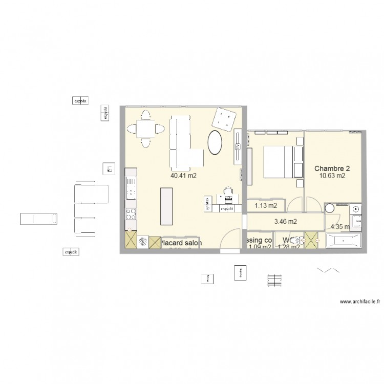 Version 304 A. Plan de 0 pièce et 0 m2