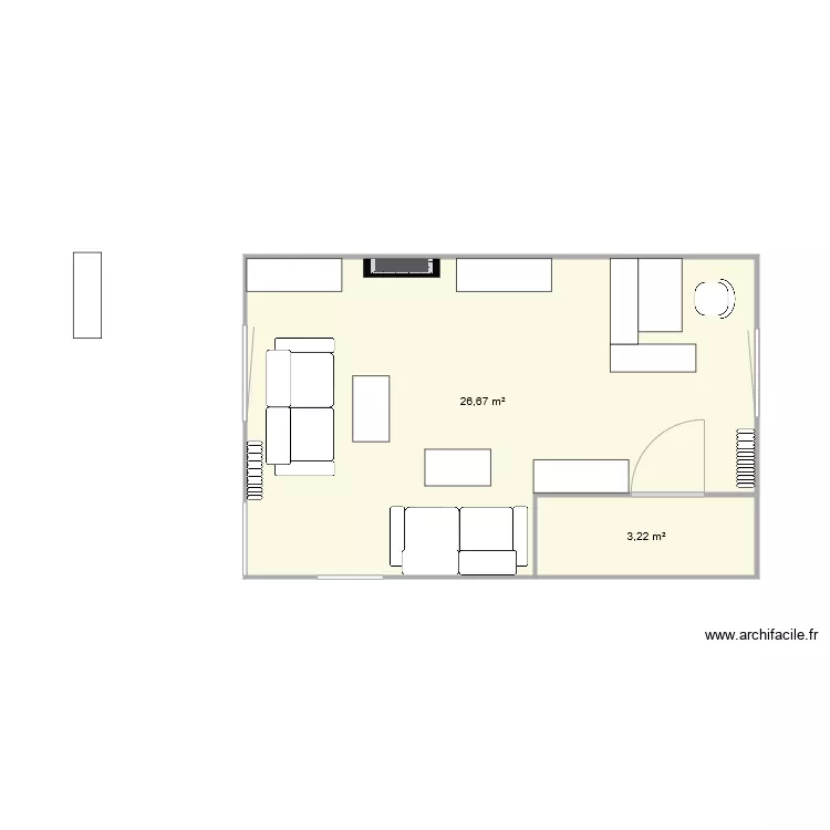 Plan Salon 1. Plan de 