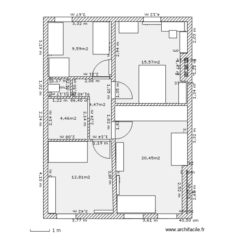 lacour_1etC. Plan de 