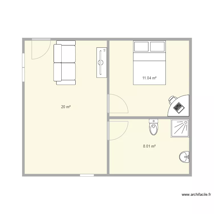 plan maison domotique. Plan de 