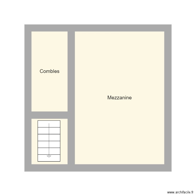 etage 3 bodino. Plan de 0 pièce et 0 m2