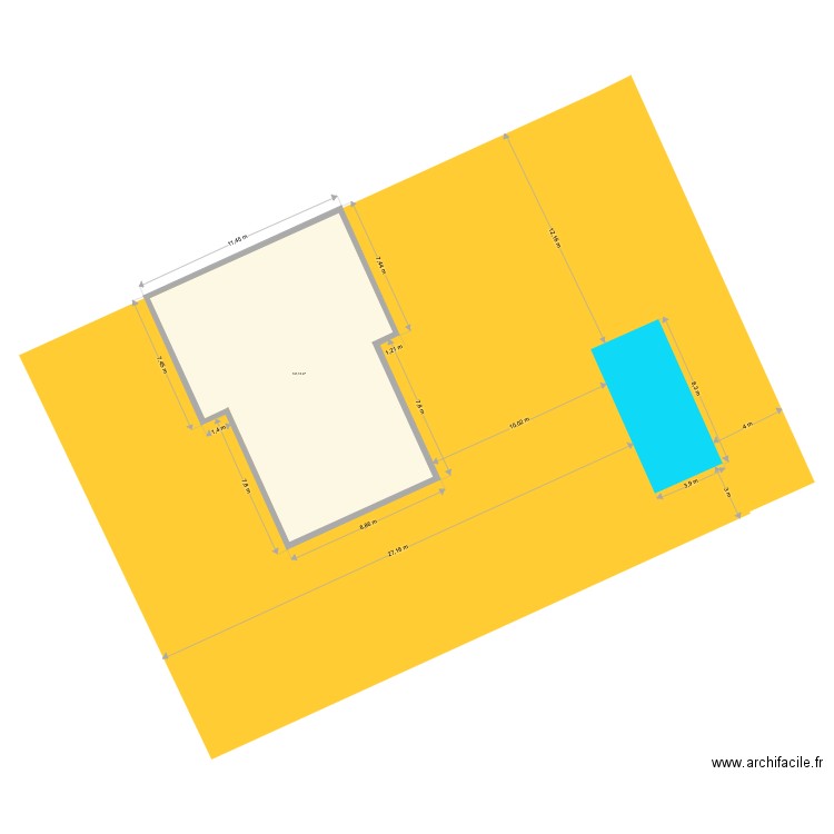 DEBEVER. Plan de 0 pièce et 0 m2