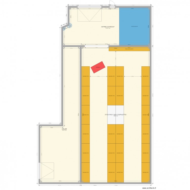 COSTEDOAT FUTUR. Plan de 0 pièce et 0 m2