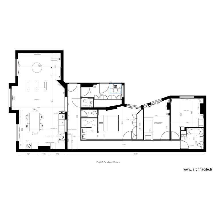 corbaz projet 5. Plan de 0 pièce et 0 m2