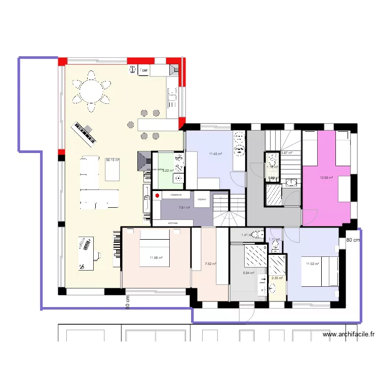 Cost1 exact V1. Plan de 