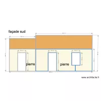 plan finale fa&ccedil;ade sud