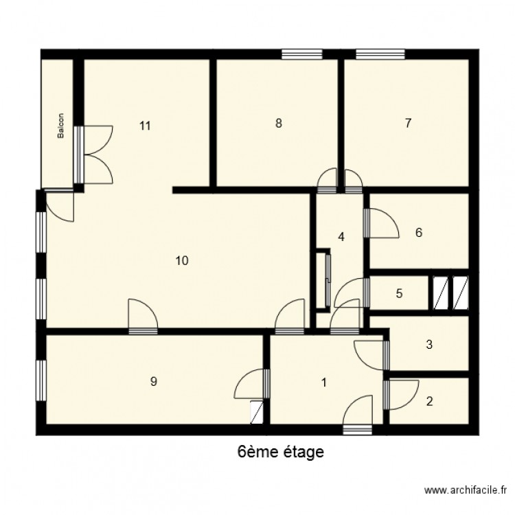 184560. Plan de 0 pièce et 0 m2