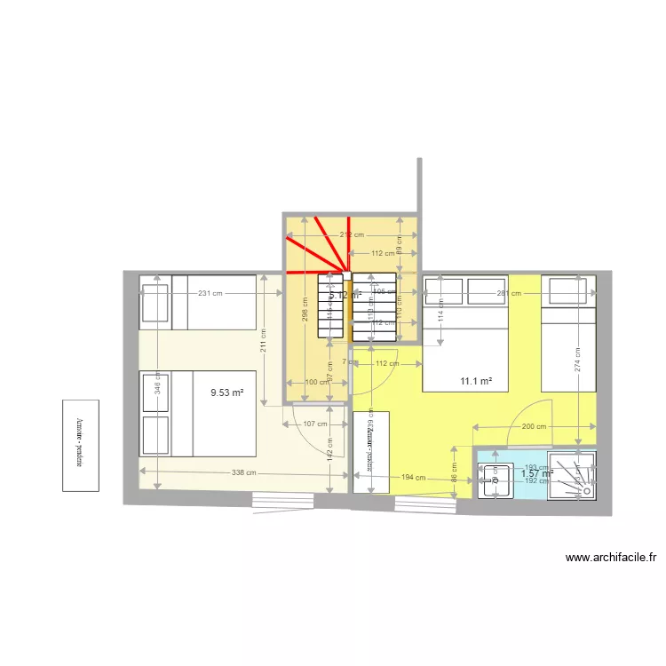 grange 11 d&eacute;cembre V1. Plan de 