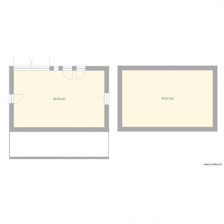 atelier. Plan de 0 pièce et 0 m2