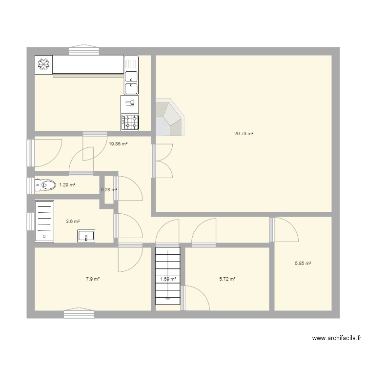 Plan maison AV FOCH. Plan de 0 pièce et 0 m2