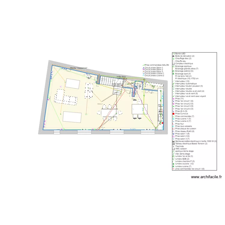 Maison V5. Plan de Maison V5. Plan de