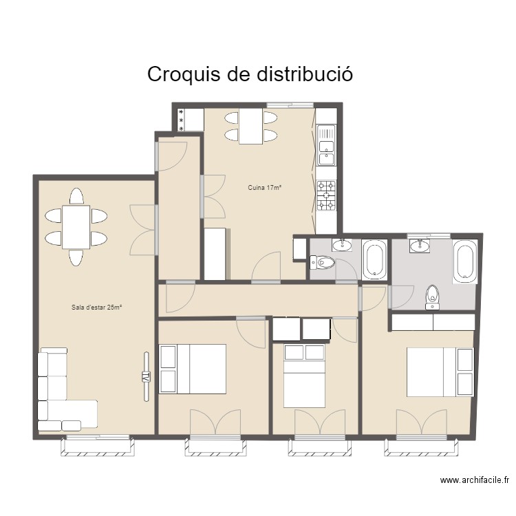 Avidal. Plan de 0 pièce et 0 m2