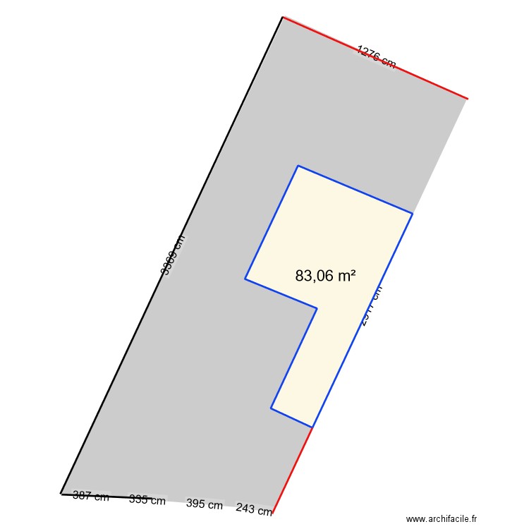 286. Plan de 0 pièce et 0 m2