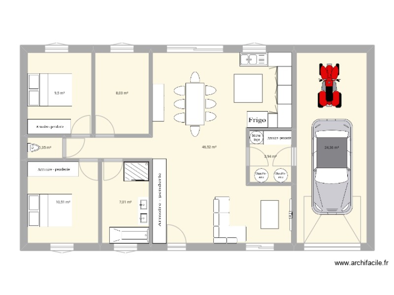 Plan Maison Etage 90 M2 | Ventana Blog