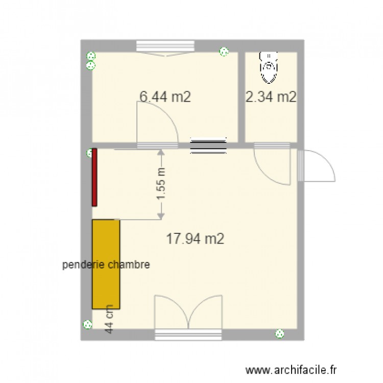 buanderie 2. Plan de 0 pièce et 0 m2