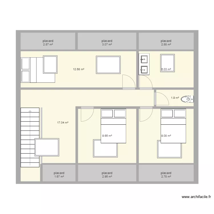 deuxi&egrave;meCACHAN4. Plan de 