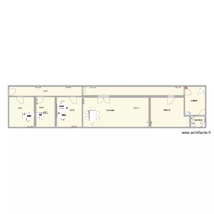 Bureau cadennes rev1. Plan de 