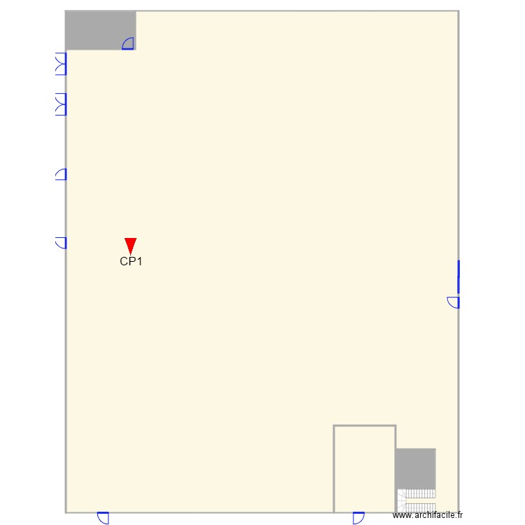 WEBASTO RDC GS. Plan de 4 pièces et 1665 m2