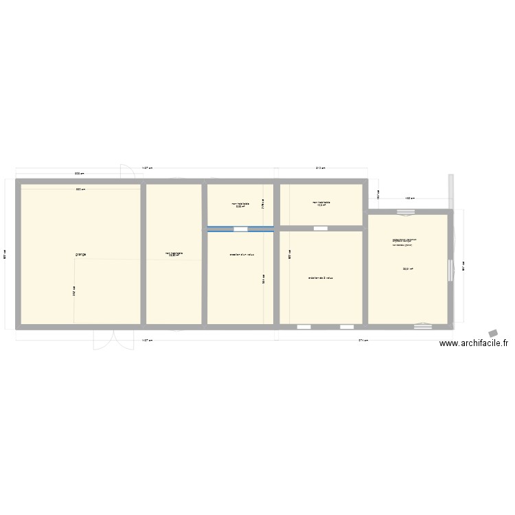 laborde plan déclaration de travaux. Plan de 16 pièces et 327 m2