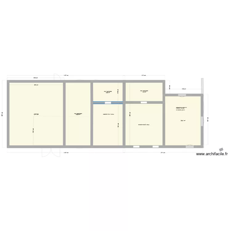 laborde plan d&eacute;claration de travaux. Plan de 