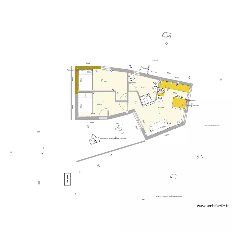 BRETI OSSAT plein pied 2. Plan de 