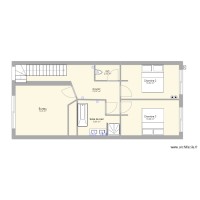 Villa 2 R+1 SdB et couloir