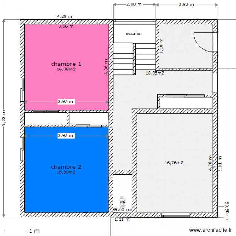 plan vivi-yves 1er. Plan de 0 pièce et 0 m2