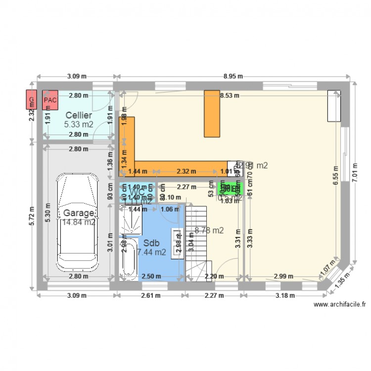 THANT. Plan de 0 pièce et 0 m2