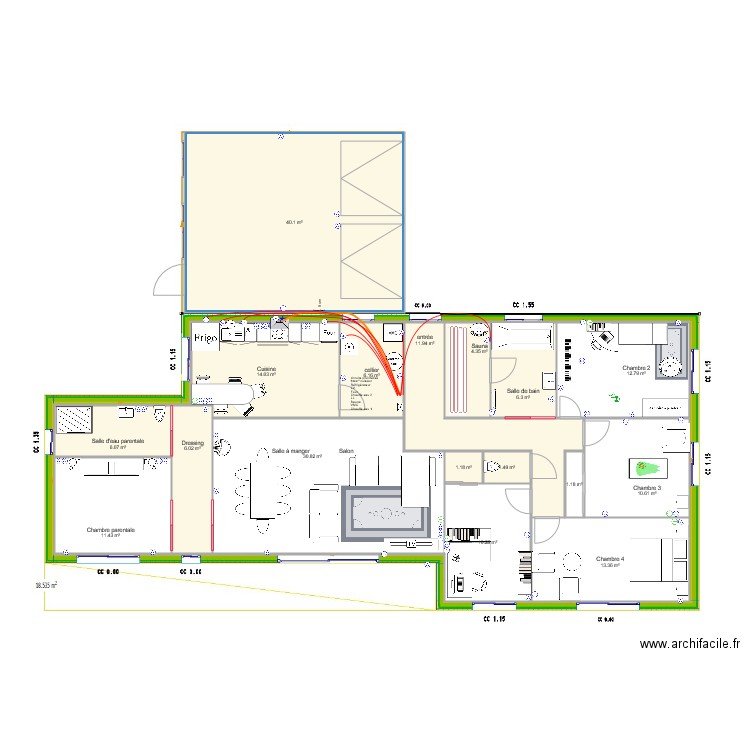 Colin V5 circuits spécialisés . Plan de 0 pièce et 0 m2