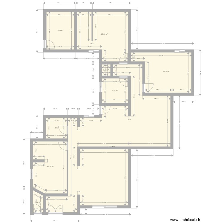 RRRRRR. Plan de 0 pièce et 0 m2
