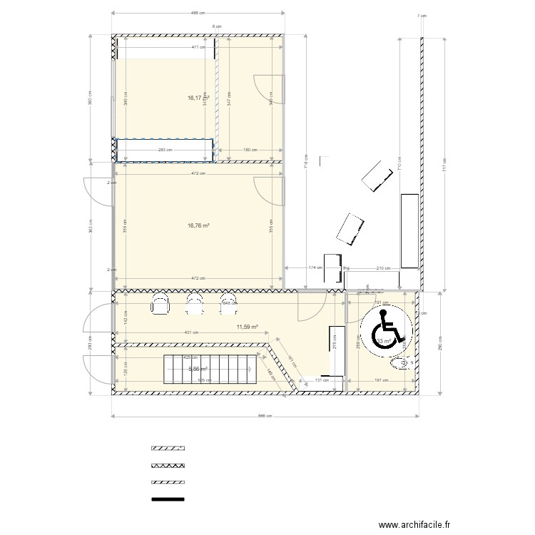 Prépa plumier HAD hyp 2 V2. Plan de 0 pièce et 0 m2