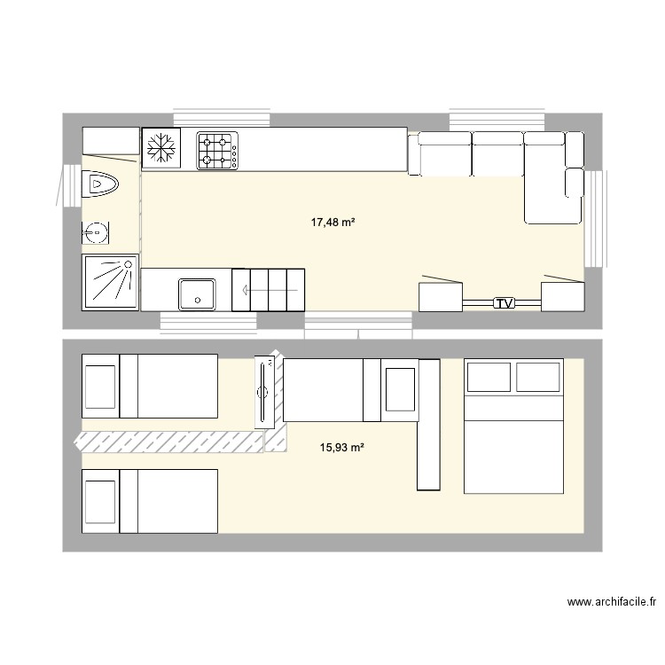 tiny3. Plan de 0 pièce et 0 m2