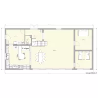 plan maison 2 etages 200 m