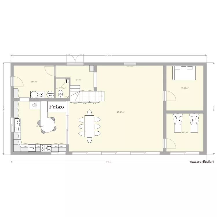 plan maison 2 etages 200 m. Plan de 