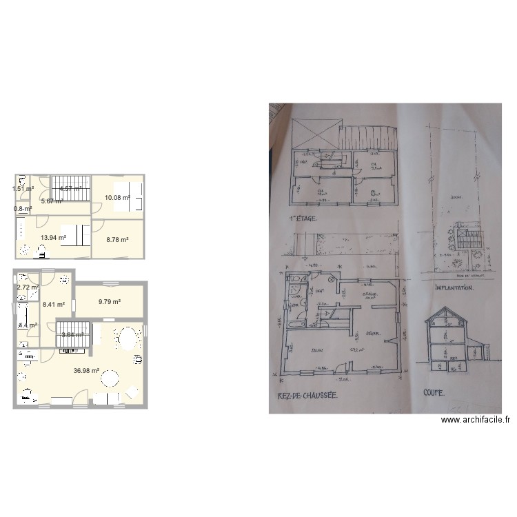 Hemalle. Plan de 0 pièce et 0 m2