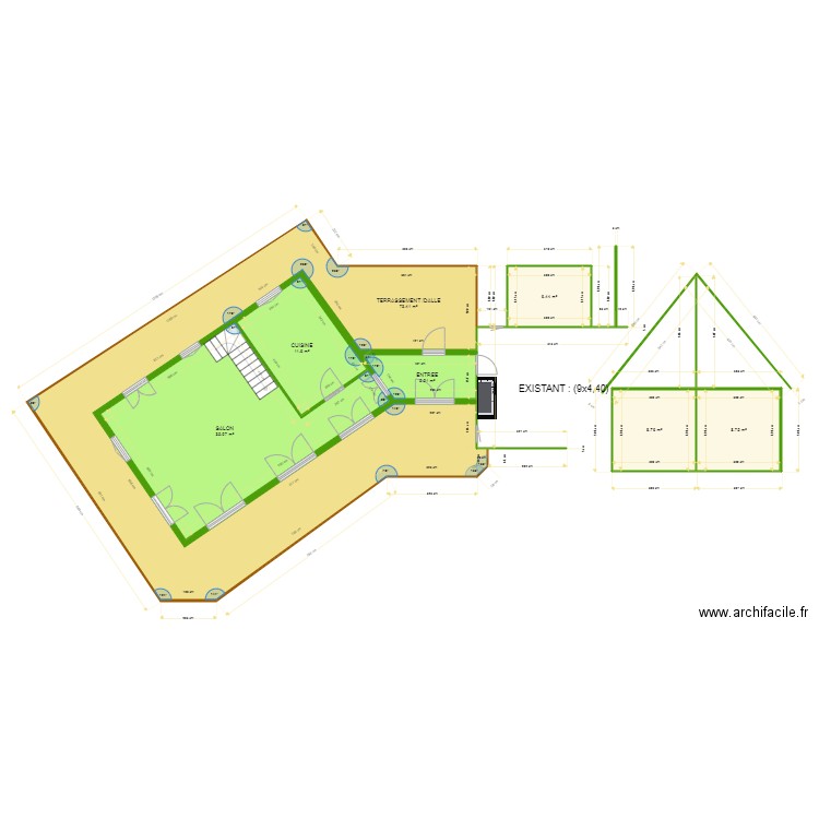 TRAVAUX LA CHARENTONNE DEF3. Plan de 0 pièce et 0 m2