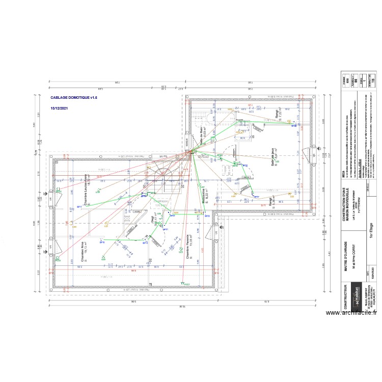 Huttenheim étage. Plan de 0 pièce et 0 m2