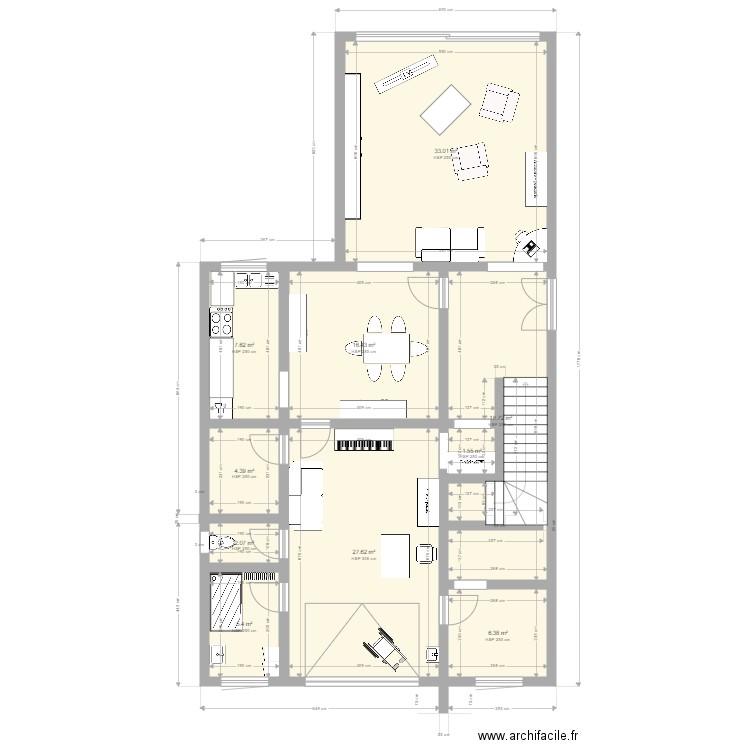 MAISON MAMIE. Plan de 0 pièce et 0 m2