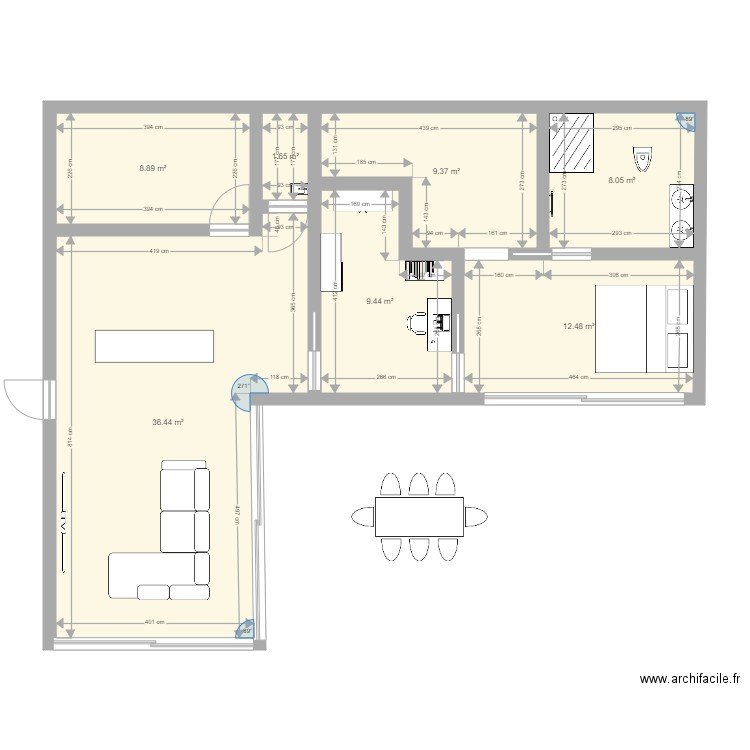 maison projet2. Plan de 0 pièce et 0 m2