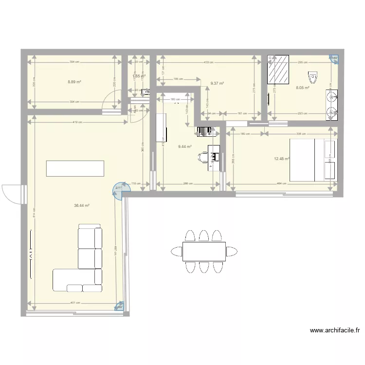 maison projet2. Plan de 