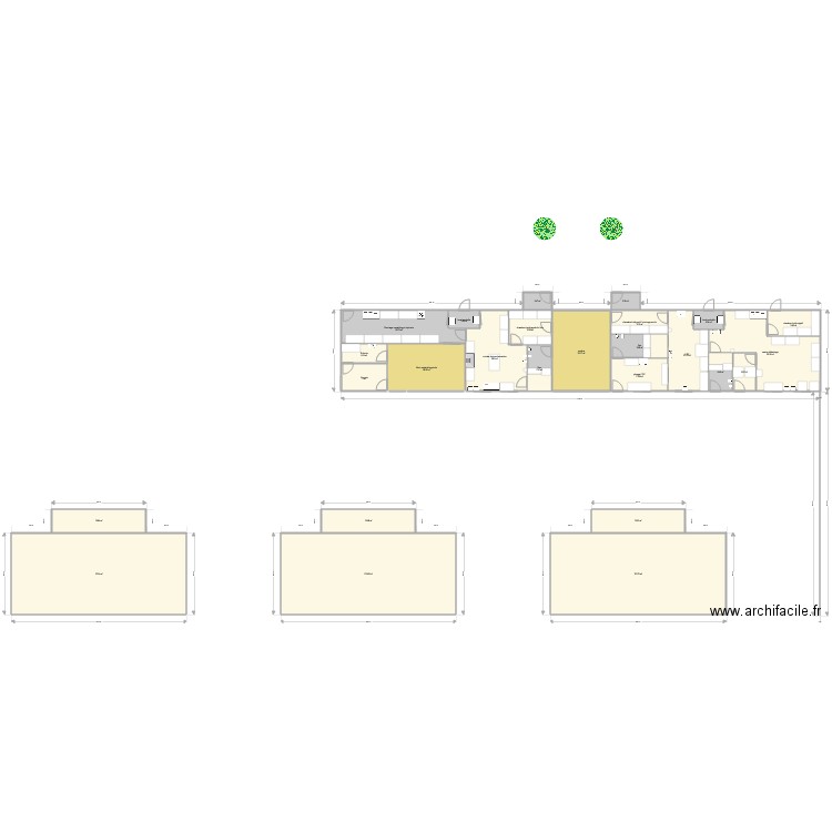 cdc dans étable. Plan de 0 pièce et 0 m2