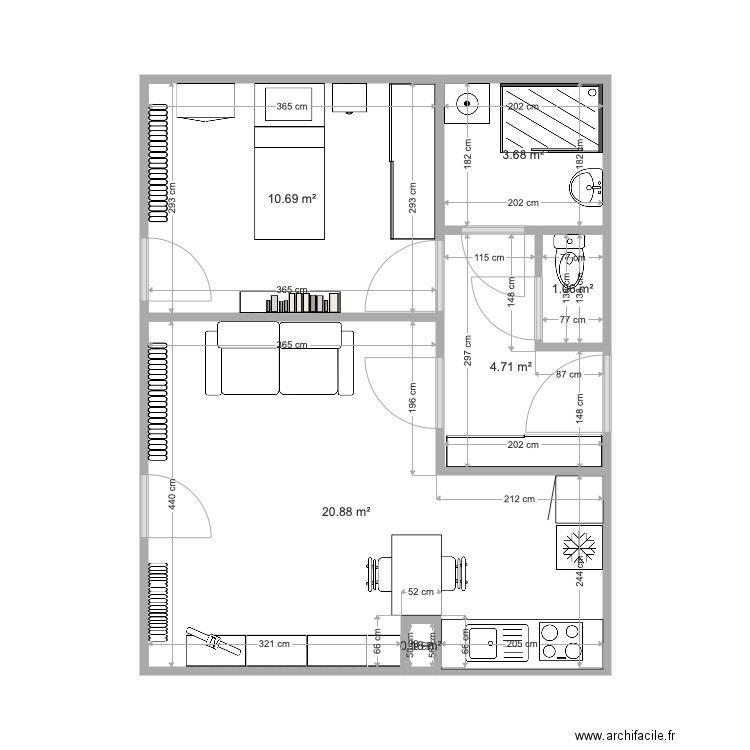 andrimont. Plan de 0 pièce et 0 m2