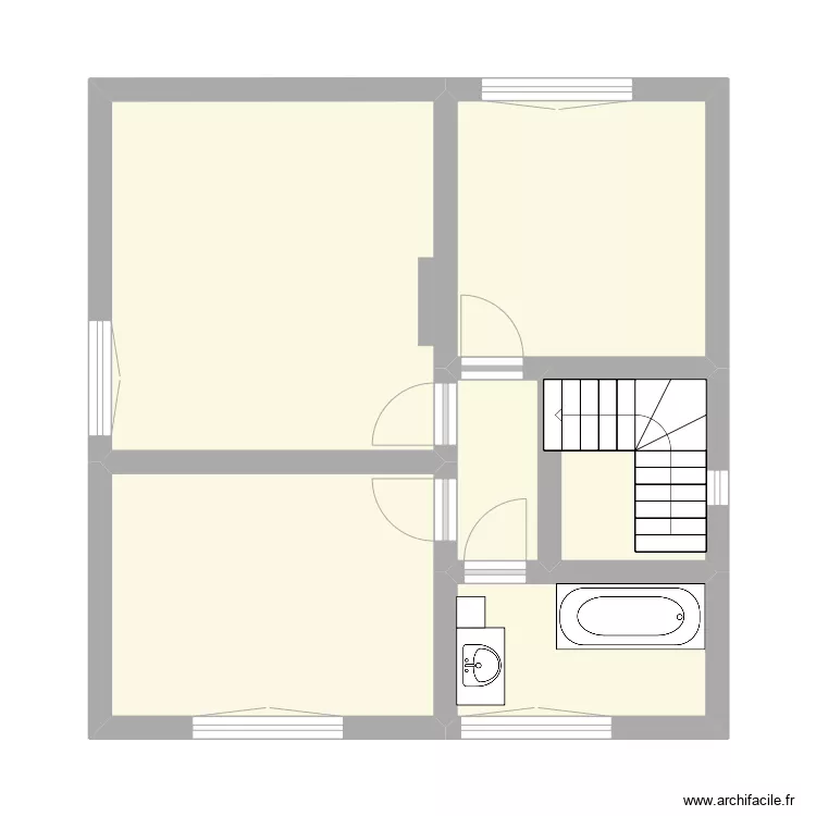 REZ - CLABECQ. Plan de 