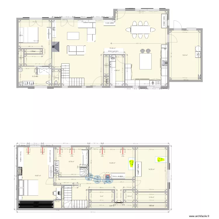Brefordes refonte 3  poele. Plan de 