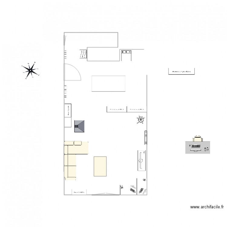salon. Plan de 0 pièce et 0 m2