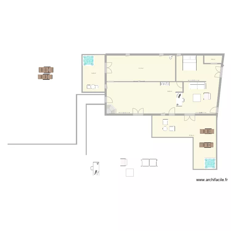 VILLA SCHOEFFERT Future. Plan de 